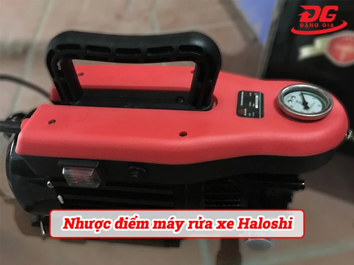 Nhược điểm máy rửa xe Haloshi