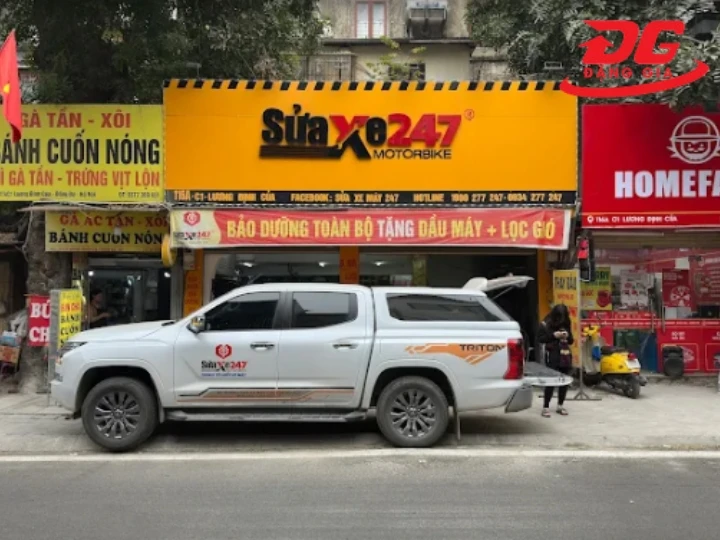 Tiệm sửa xe 247 Lương Định Của