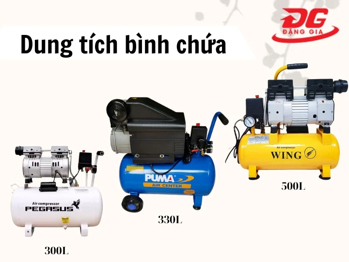 Máy nén khí 10HP sở hữu nhiều model đa dạng lựa chọn