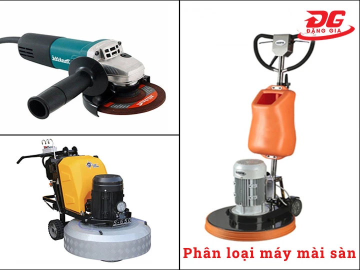 Phân loại máy mài sàn bê tông