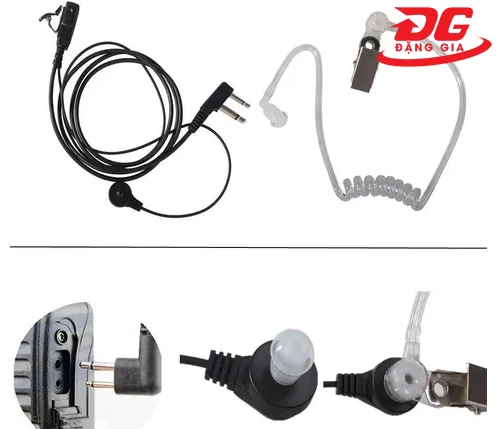 tai nghe bộ đàm ống hơi