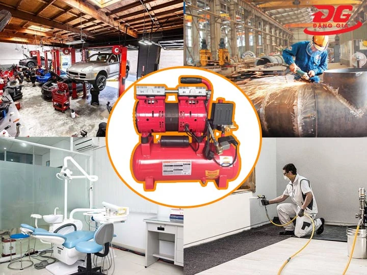 Ứng dụng của máy nén khí Tmax