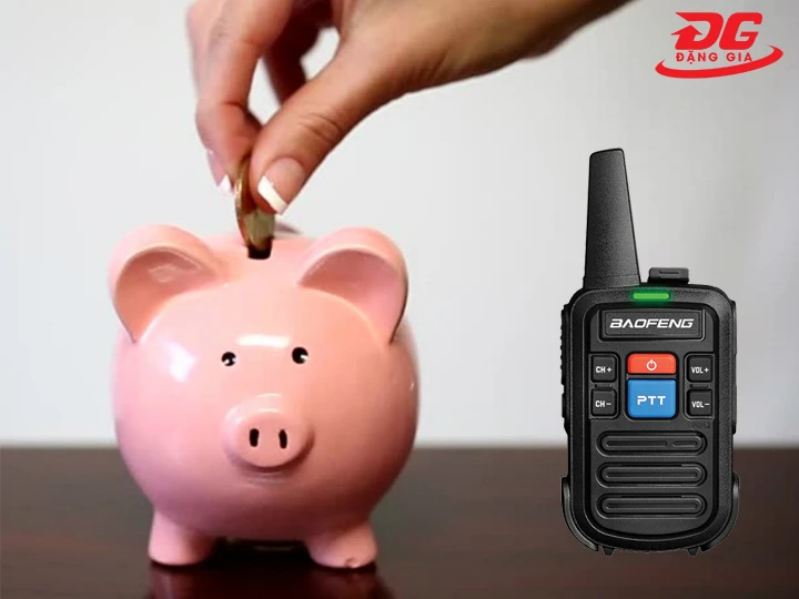 giá bộ đàm mini hợp lý