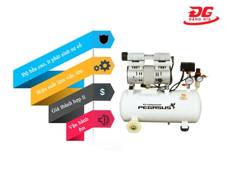 máy nén khí không dầu thân thiện với môi trường