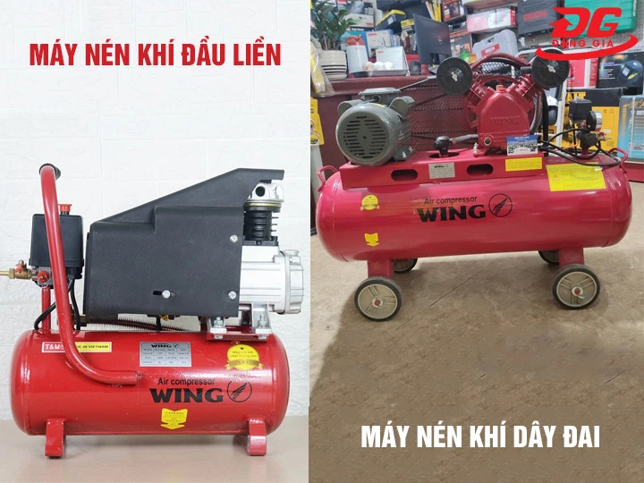 Phân loại máy nén khí Wing