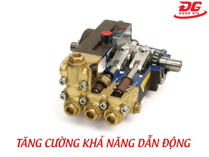tăng cường khả năng dẫn động máy rửa xe
