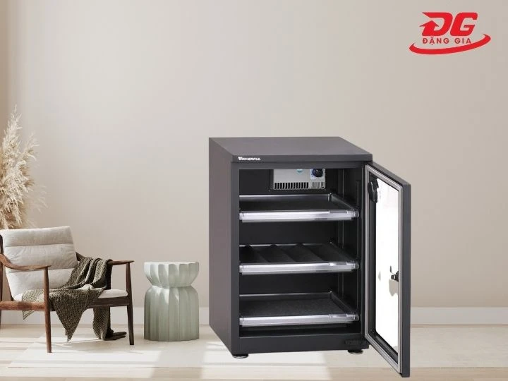 Tủ chống ẩm Wonderful có thiết kế sang trọng