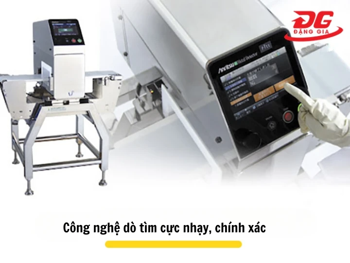 Máy dò kim loại nhật bản có độ nhậy và chính xác cao