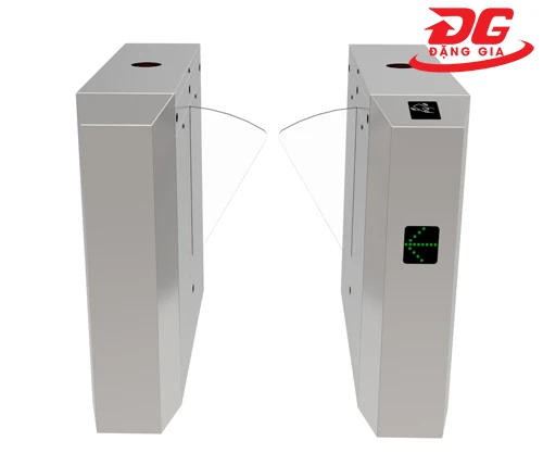 cửa phân làn barie tự động flap cửa kính cường lực AFG 240- Double Flap