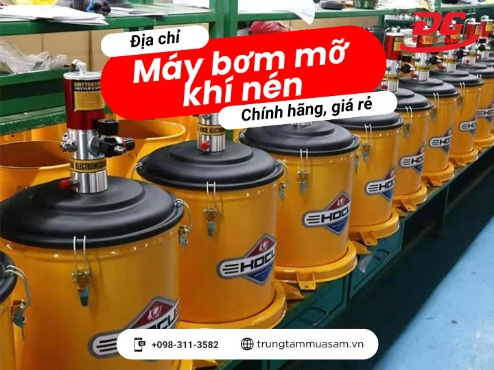 Điện máy Đặng giá chuyên cung cấp máy bơm mỡ khí nén