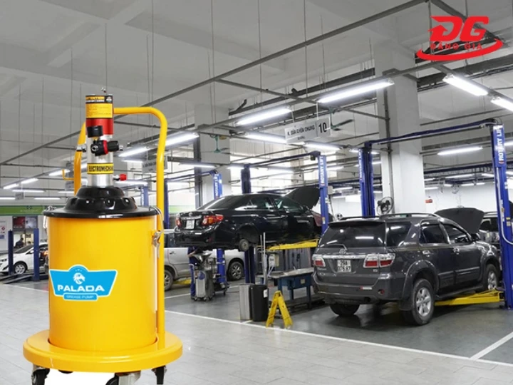 Hiệu suất máy bơm mỡ Palada