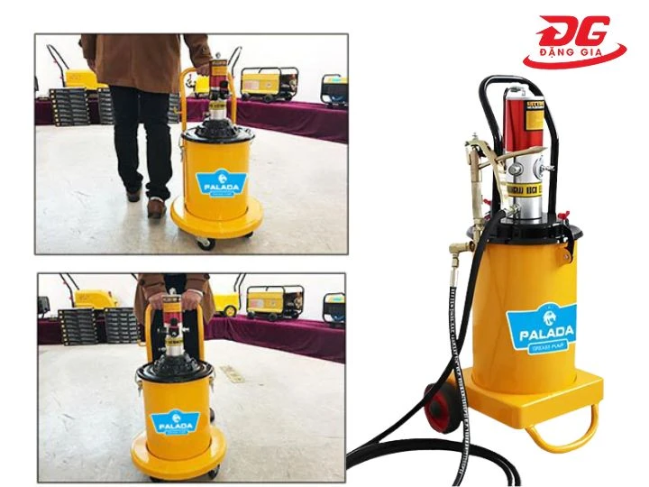 Hướng dẫn chi tiết cách sử dụng máy bơm mỡ nén khí