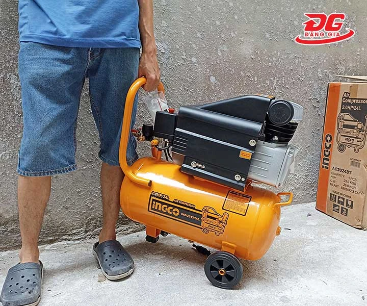 lưu ý khi sử dung máy nén khí INGCO 