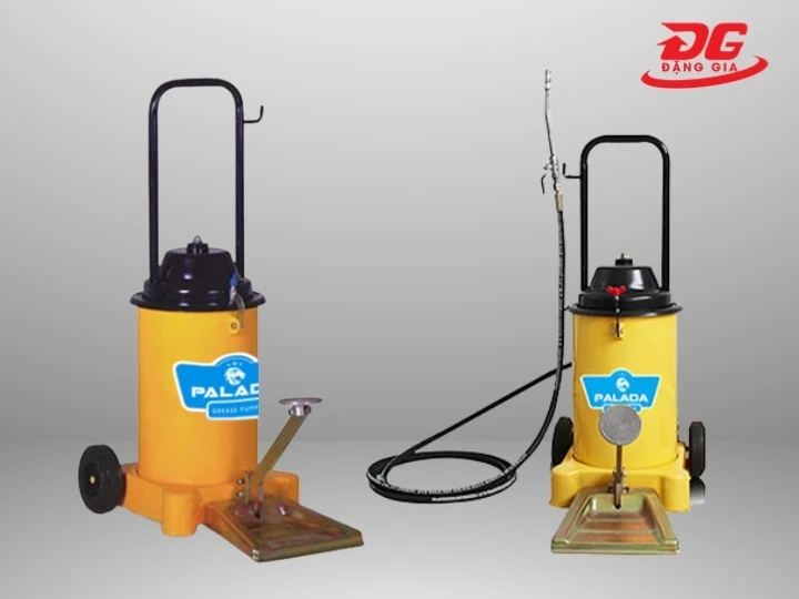 Máy bơm mỡ Palada bằng chân