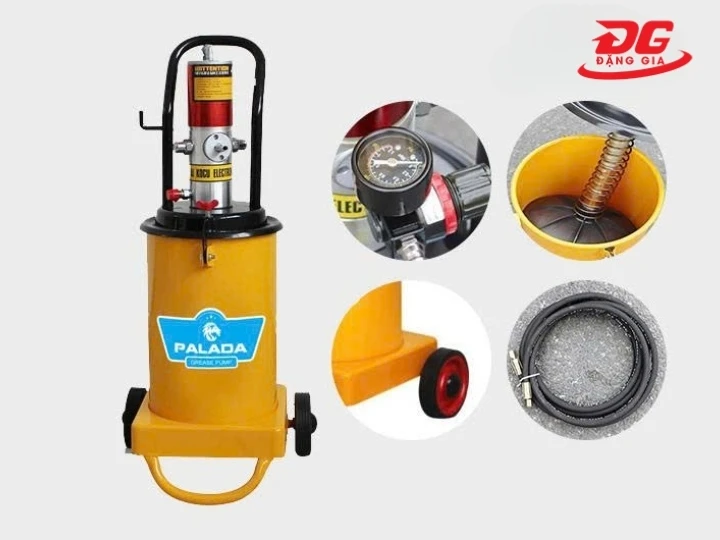 Máy bơm mỡ Palada có thiết kế hiện đại