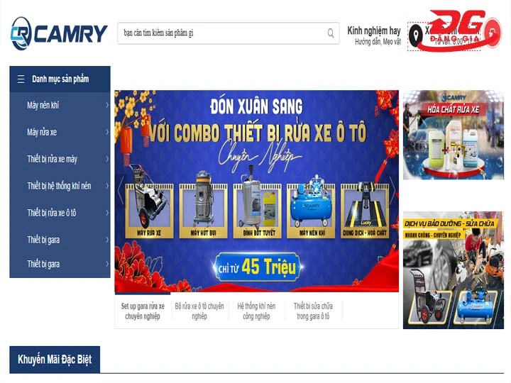 máy hút bụi công nghiệp tại TPHCM điện máy camry