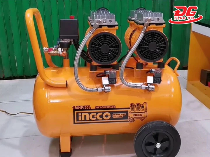 Máy nén khí không dầu Ingco ACS215506T