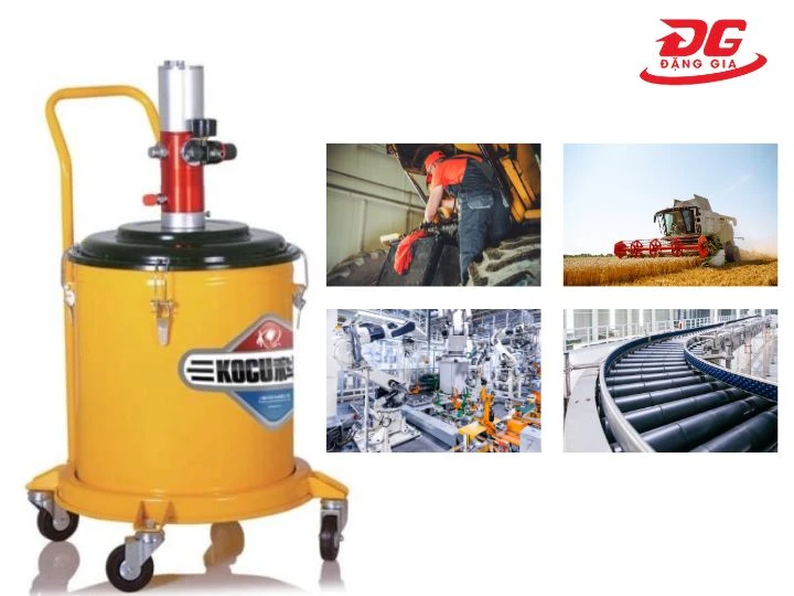 Ứng dụng không thể thiếu của máy bơm mỡ khí nén