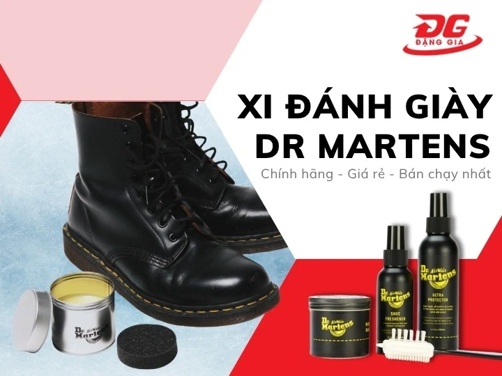 Top 6 Xi đánh giày Dr Martens: Chính hãng, Bán chạy nhất