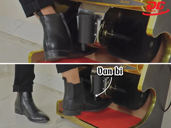 Cách bước đánh giày tự động với Kumisai KMS-G1