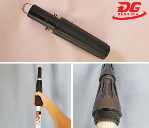 cây lau kính 3.6m 2 khớp vặn