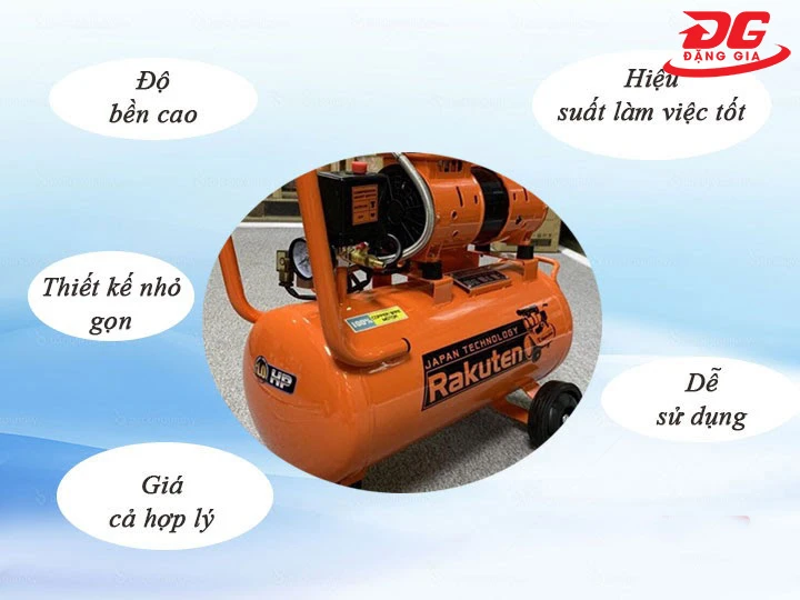 ưu điểm của máy nén khí Rakuten
