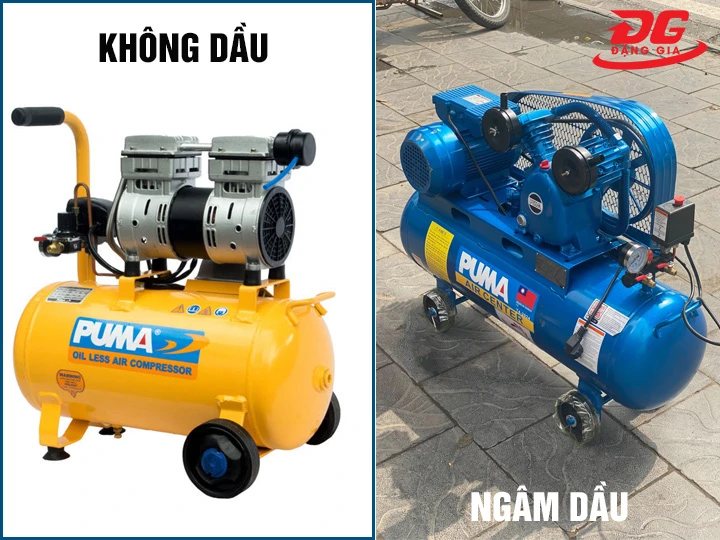 2 dòng máy nén khí Puma