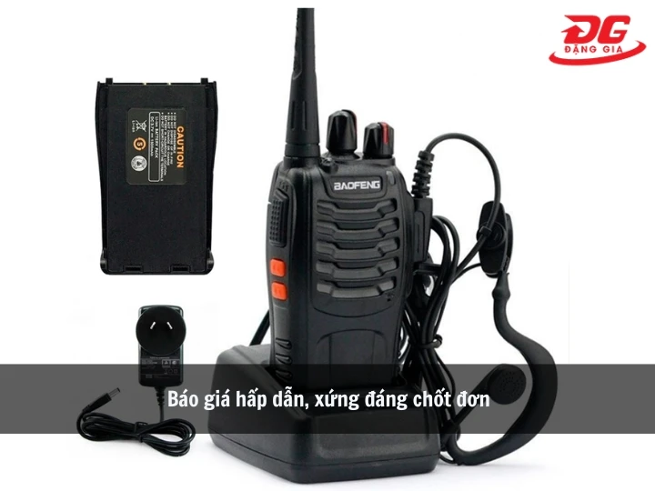 Bộ đàm Baofeng BF-888S bảo hành lâu dài