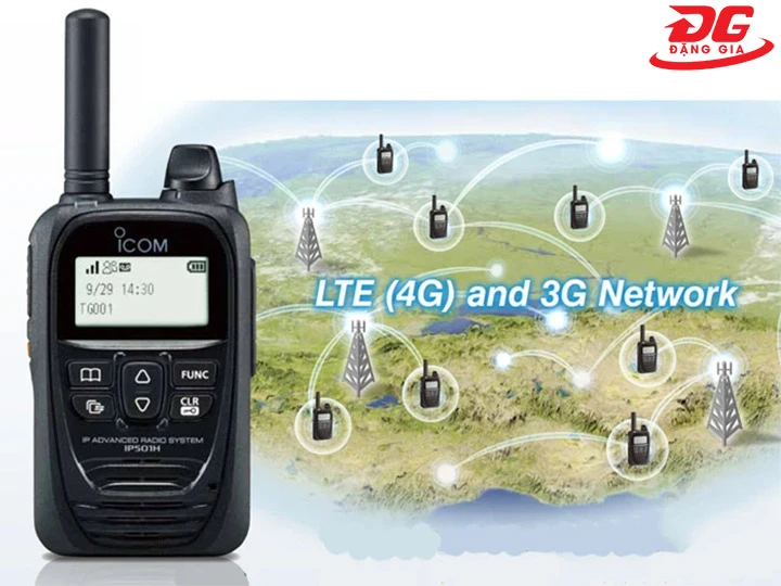 Bộ đàm 3G/4G LTE
