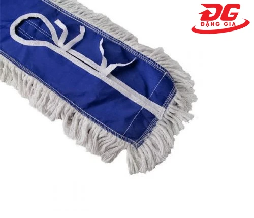 cây lau khô sàn nhà màu xanh 110cm