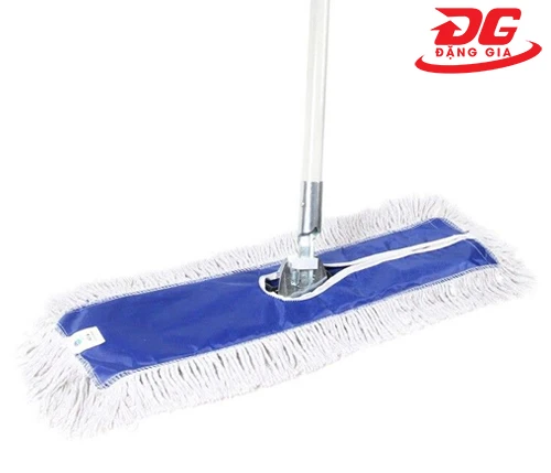 cây lau khô sàn nhà màu xanh 90cm