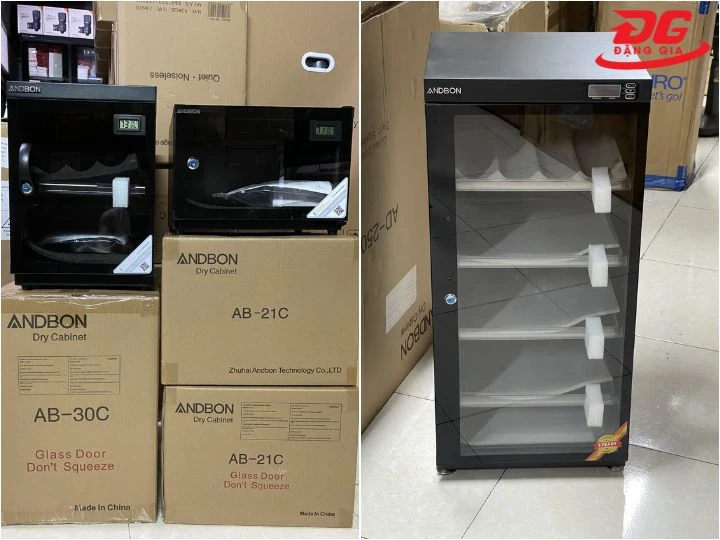 Chọn dung tích tủ chống ẩm Andbon