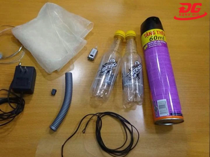 dụng cụ cần chuẩn bị khi tự tạo máy hút bụi