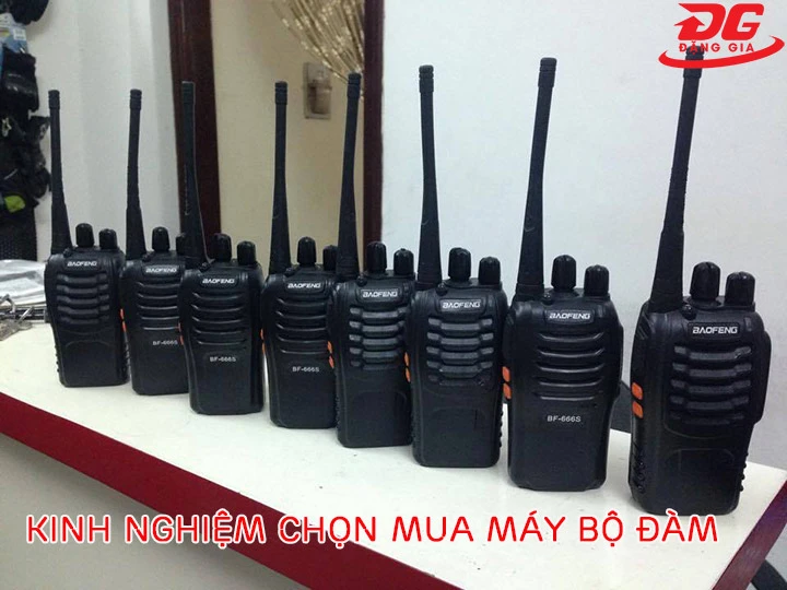 Kinh nghiệm chọn bộ đàm