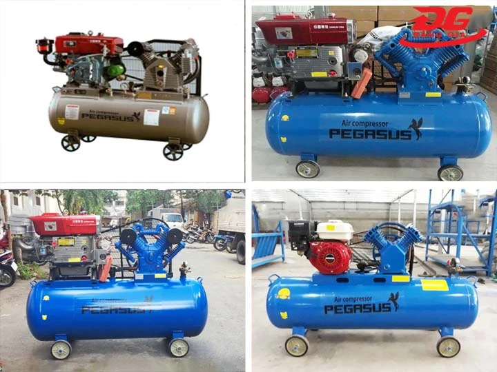 máy nén khí Pegasus chạy xăng/dầu diesel