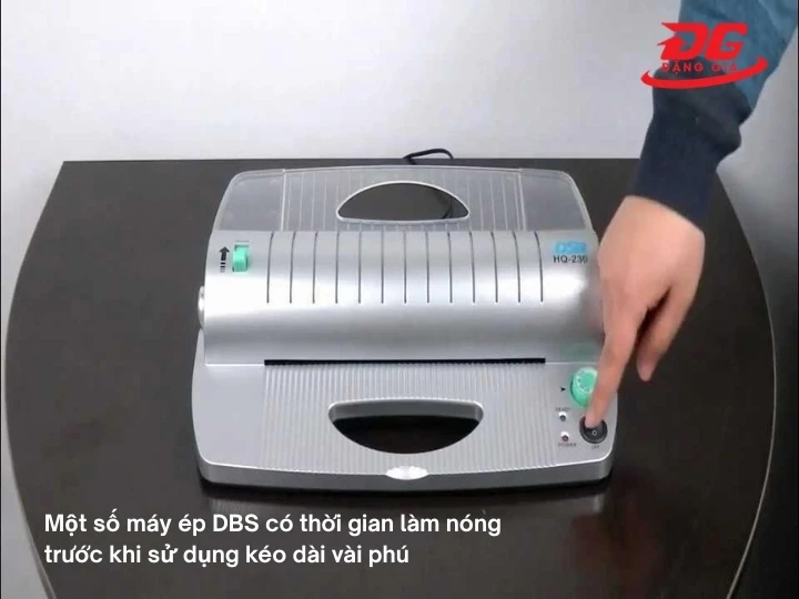 thời gian làm nóng của máy dài