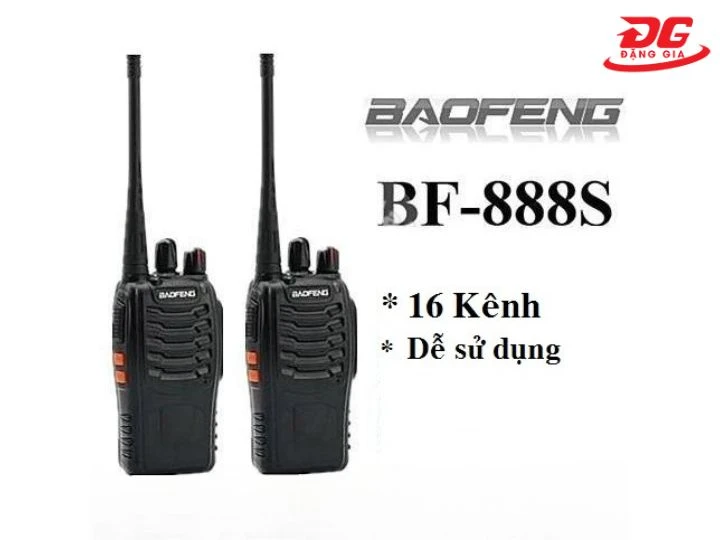 Bộ đàm Baofeng BF-888S thông minh gọn nhẹ