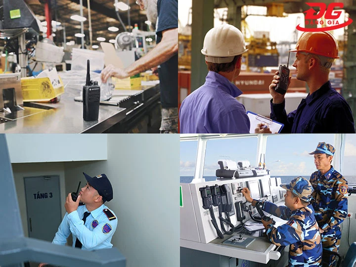 Ứng dụng bộ đàm cầm tay