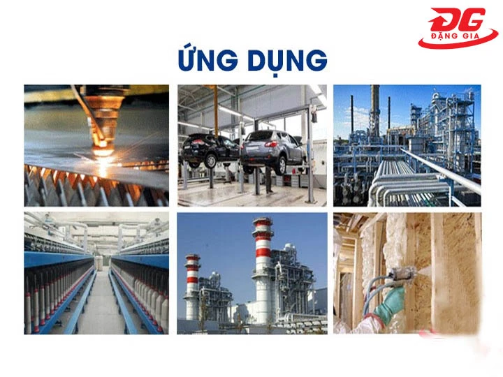Ứng dụng của máy nén khí 3 pha