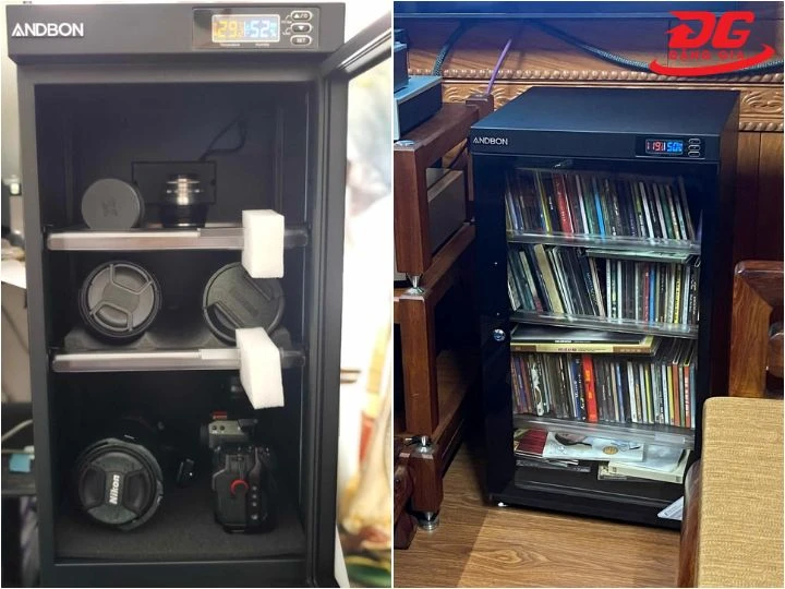 Ứng dụng tủ chống ẩm Andbon