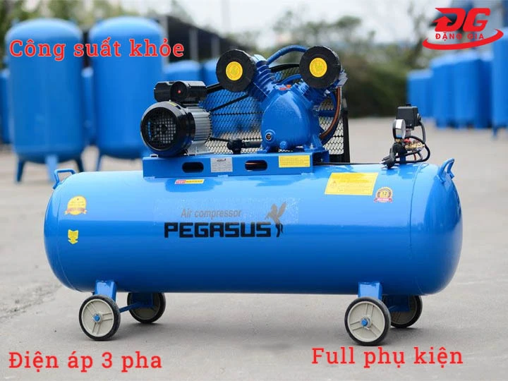 ưu điểm Máy nén khí 3 pha