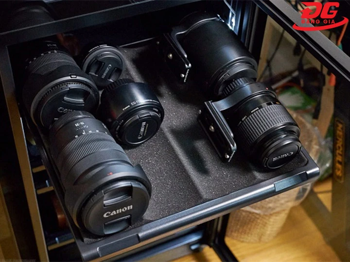 Tủ chống ẩm kumisai bảo quản thiết bị điện tử chống ẩm mốc