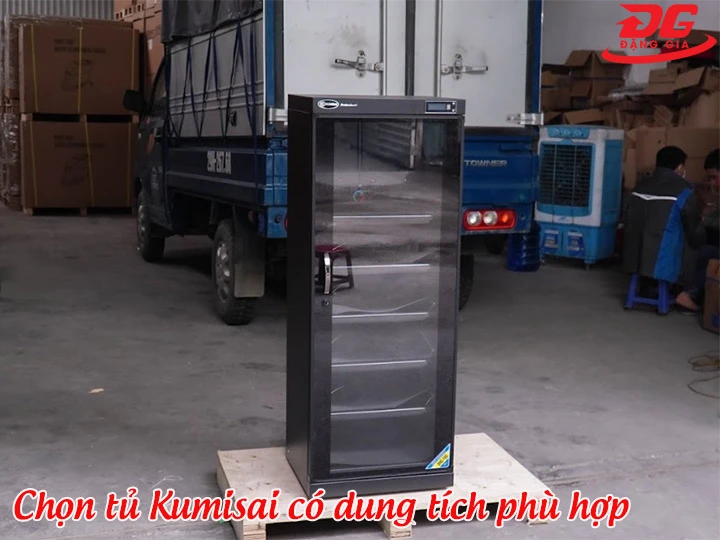Chọn tủ kumisai có dung tích phù hợp