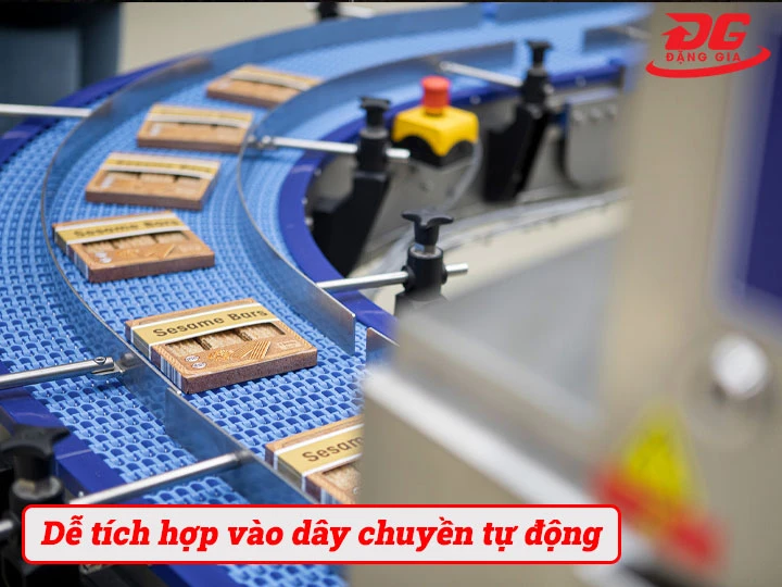 Dễ tích hợp vào dây chuyền tự động
