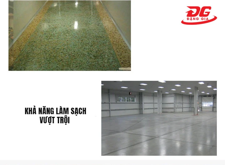 Máy chà sàn Kungfu Clean làm sạch vượt trội