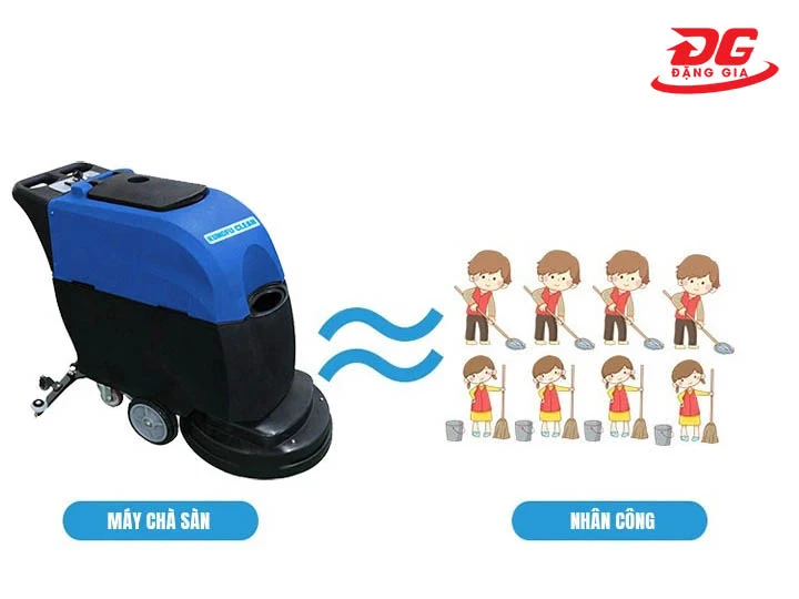 Máy chà sàn liên hợp Kungfu Clean