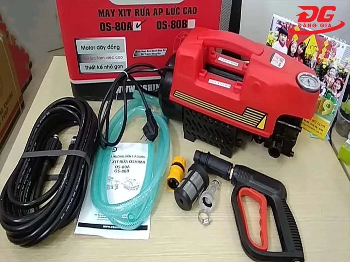Máy bơm rửa xe Oshima OS-80A 1300W