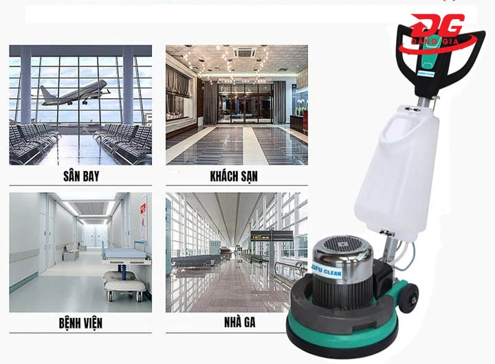 ứng dụng Máy chà sàn Kungfu Clean