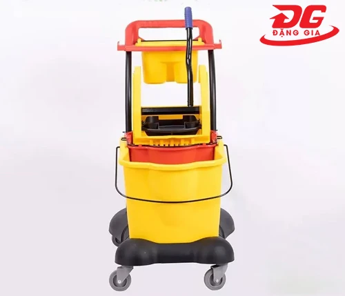 xe đẩy vệ sinh lau sàn đôi