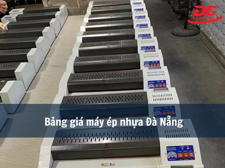 Bảng giá các dòng máy ép nhựa phổ biến tại Đà Nẵng
